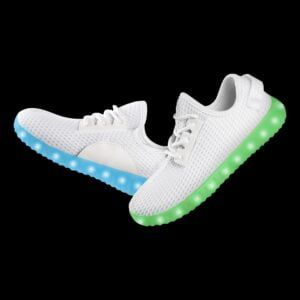 Vita LED Skor för Barn - 30