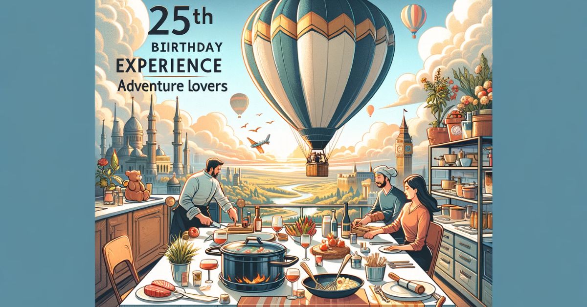 25 års present upplevelse för äventyrsälskaren