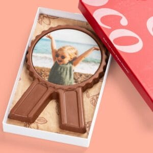 Chokladmedalj med Eget Foto
