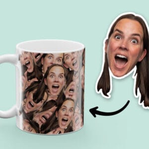 Personlig Mugg med Foto - Multiface