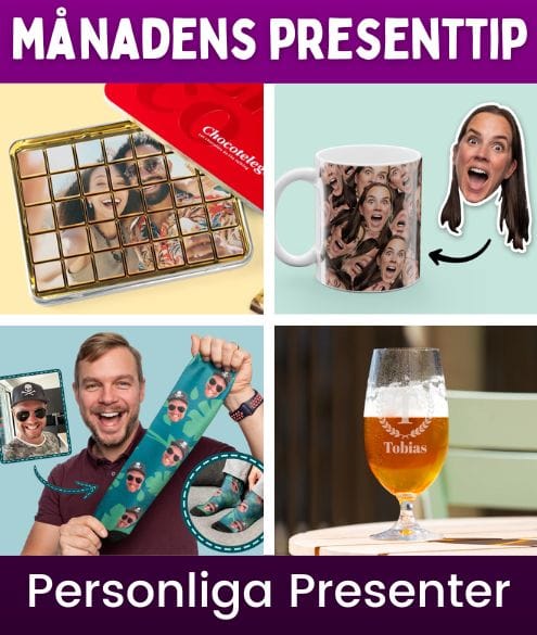 Månadens presenttip Personliga presenter