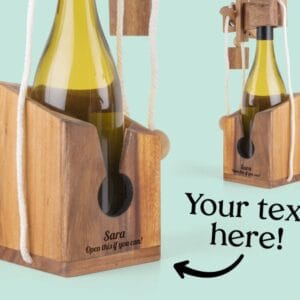 Personlig Don’t Break the Bottle med Text