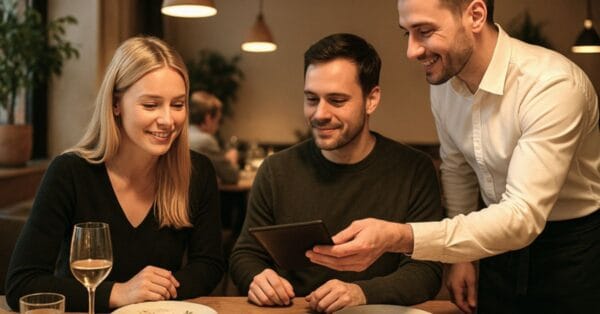 Att bjuda någon på restaurang som present